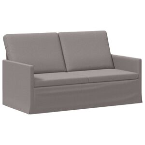 vidaXL Sofa pre 2 osoby Sivohned&aacute; 150 x 81 x 82 cm L&aacute;tka