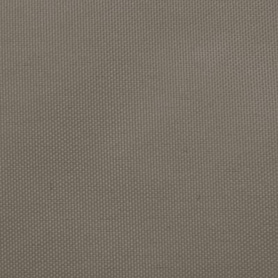 vidaXL Tieniaca plachta oxfordská látka obdĺžniková 2x4,5 m sivohnedá