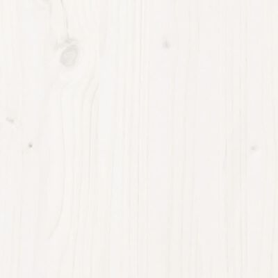 vidaXL Lavica do predsiene biela 60x28x45 cm masívna borovica