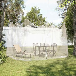 vidaXL Moskyti&eacute;ra do exteri&eacute;ru 220 &ocirc;k biela 300x300x250 cm