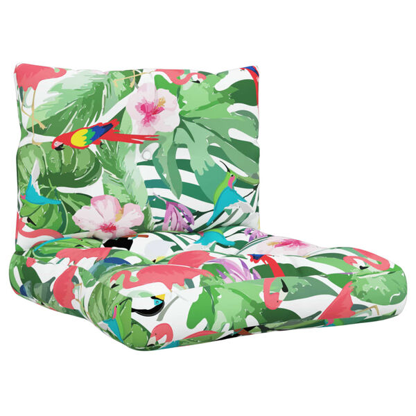 vidaXL Podušky na paletovú pohovku 2 ks viacfarebné oxfordská látka