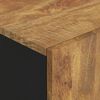 vidaXL Komoda so z&aacute;suvkou 60x33x100 cm mas&iacute;vny mangovn&iacute;k a železo
