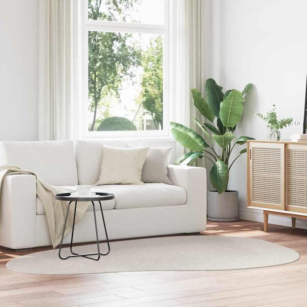 vidaXL Kusov&eacute; koberce HUARTE Pieskov&aacute; 160 x 230 cm Polyester