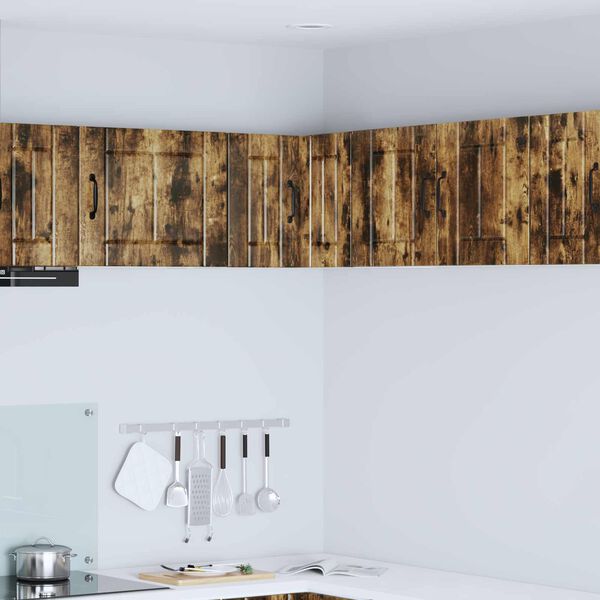 vidaXL Kuchynsk&aacute; skriňa Dymov&aacute; dub 57 x 57 x 40 cm Kompozitn&eacute; drevo