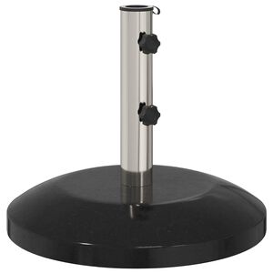 vidaXL Z&aacute;kladňa na slnečn&iacute;k pre p&oacute;l 40-50 mm 26.75 kg Čierna
