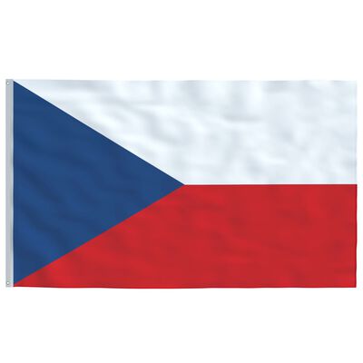 vidaXL Vlajka Česko 90x150 cm