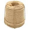 vidaXL Lano, 100% sisal 14 mm, 100 m