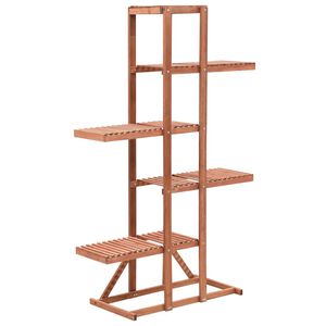 vidaXL Podstavec na kvetin&aacute;č z c&eacute;drov&eacute;ho dreva 86x36x139 cm