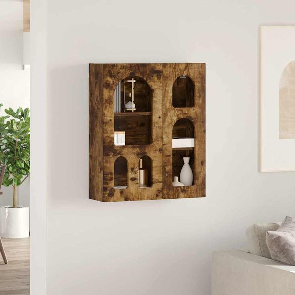 vidaXL Z&aacute;vesn&aacute; skrinka Dymov&aacute; dub 59 x 20 x 71.5 cm Kompozitn&eacute; drevo