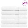 vidaXL Pr&eacute;miov&eacute; uter&aacute;ky SOLUND 25 ks biele 100x200 cm 600 g/m2