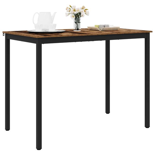 vidaXL Stojac&iacute; barov&yacute; st&ocirc;l Kompozitn&eacute; drevo