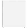 vidaXL TV skrinka biela 100x35x40 cm spracovan&eacute; drevo