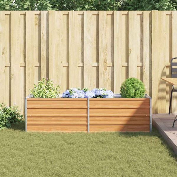 vidaXL Vyv&yacute;&scaron;en&yacute; z&aacute;hradn&yacute; z&aacute;hon Svetlohned&aacute; 160 x 40 x 45 cm