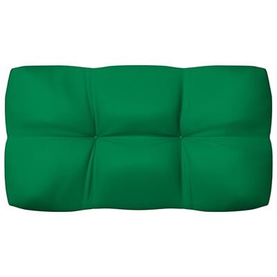 vidaXL Podložky na paletovú sedačku 7 ks zelené