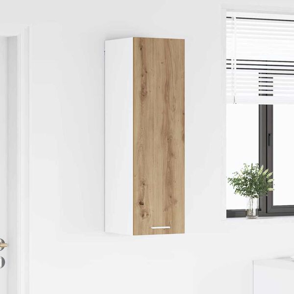 vidaXL Z&aacute;vesn&aacute; skrinka Remeseln&yacute; dub 30 x 31 x 100 cm Kompozitn&eacute; drevo