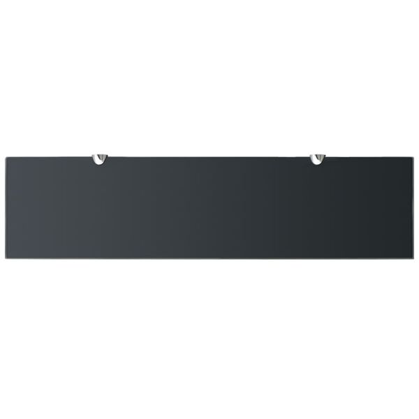 vidaXL N&aacute;stenn&aacute; sklenen&aacute; polička, 80x20 cm, 8 mm