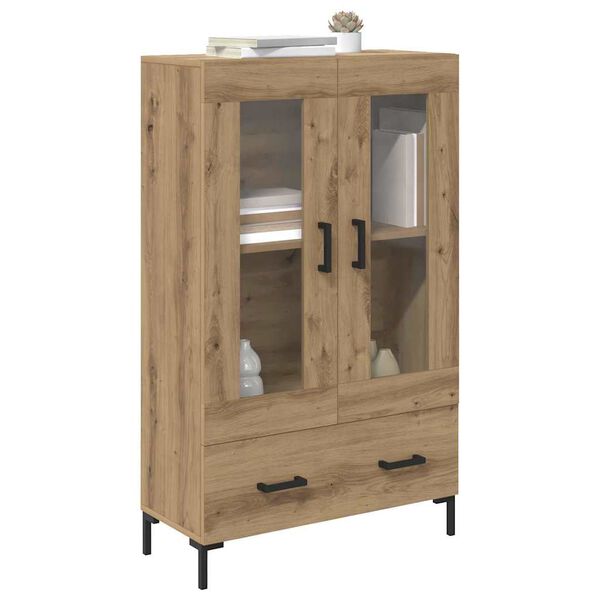 vidaXL Highboard Remeseln&yacute; dub 69,5 x 31 x 115 cm Kompozitn&eacute; drevo