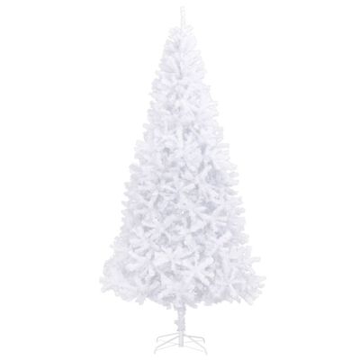 vidaXL Umelý vianočný stromček 300 cm, biely