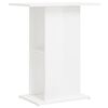 vidaXL Stojan na akv&aacute;rium leskl&yacute; biely 60,5x36x72,5 cm kompoz. drevo
