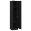 vidaXL Highboard Čierny dub 35 x 39 x 168 cm