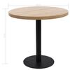 vidaXL Bistro stol&iacute;k bledohned&yacute; 80 cm MDF