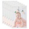 vidaXL Fotor&aacute;miky na stenu alebo st&ocirc;l 5 ks strieborn&eacute; 70x90 cm MDF