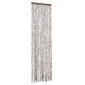 vidaXL Z&aacute;ves proti hmyzu sivohned&yacute; a biely 56x200 cm ženilka