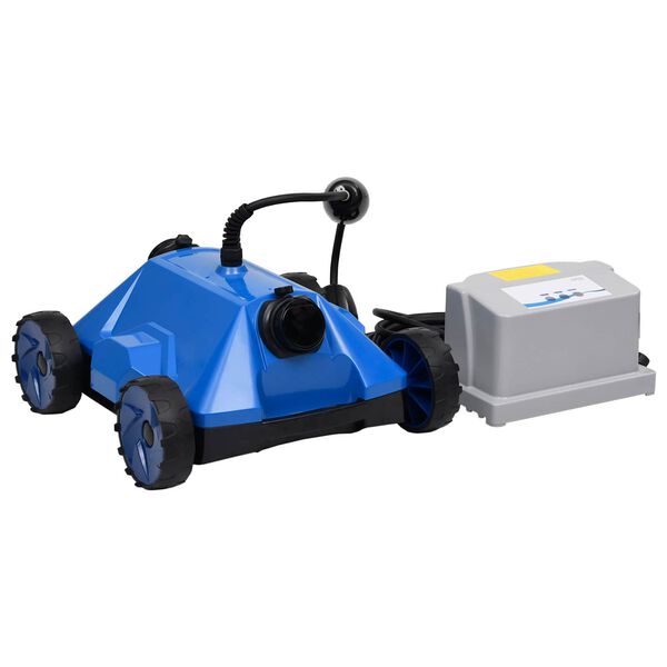 vidaXL Baz&eacute;nov&eacute; čistiace prostriedky Modr&aacute; 48 x 46 x 31.5 cm Plast