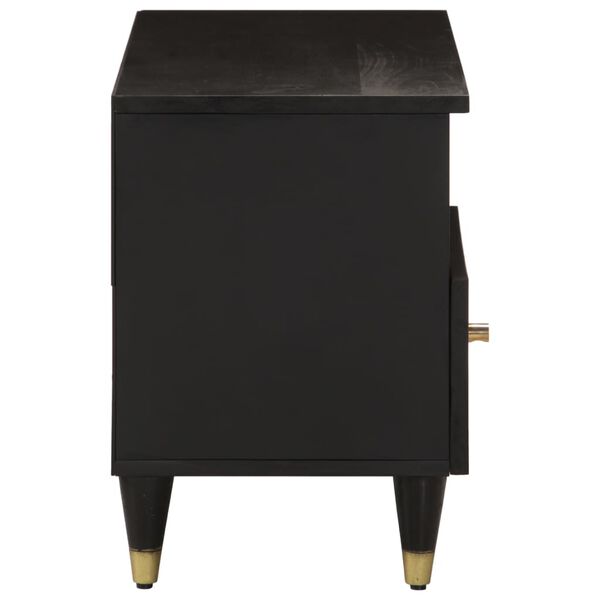 vidaXL TV skrinka 80x33x46 cm, mangový masív