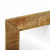 vidaXL K&uacute;peľňov&eacute; zrkadlo Hned&aacute; 50 x 22 x 70 cm Mas&iacute;vne mango drevo