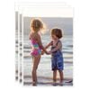 vidaXL Fotor&aacute;miky na st&ocirc;l, kol&aacute;ž 3 ks, biele 13x18 cm, MDF