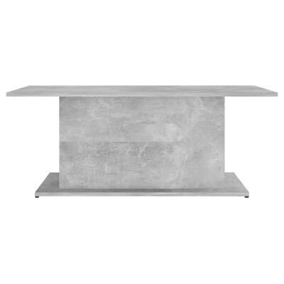 vidaXL Konferenčný stolík betónový sivý 102x55,5x40 cm drevotrieska