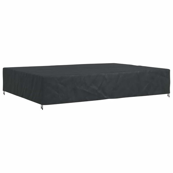 vidaXL Obal na n&aacute;bytok Jednofarebn&yacute; Čierna 350 x 260 x 90 cm 210D