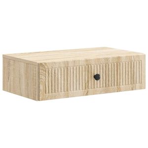 vidaXL N&aacute;stenn&yacute; bočn&yacute; st&ocirc;l Dub sonoma 59 x 34,5 x 17 cm