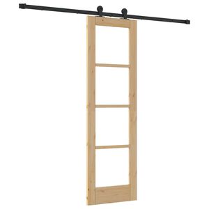 vidaXL Posuvn&eacute; dvere ORKDAL Pr&iacute;rodn&aacute; 61 x 198,5 cm