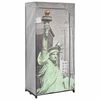 vidaXL &Scaron;atn&iacute;k dizajn mesta New York 75x45x160 cm l&aacute;tkov&yacute;
