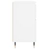 vidaXL Komoda biela 60x35x70 cm spracované drevo
