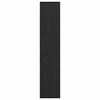 vidaXL Knižnica Čierny dub 137,5 x 29 x 137,5 cm Kompozitn&eacute; drevo