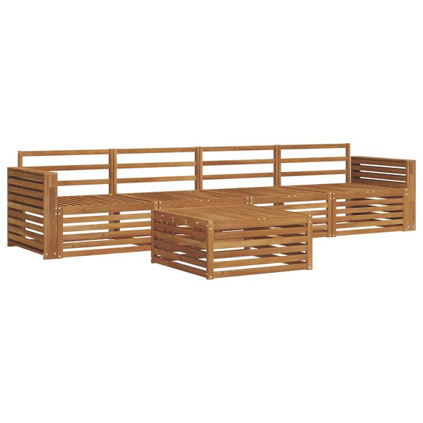 vidaXL Z&aacute;hradn&aacute; s&uacute;prava gaučov 5 pcs Pr&iacute;rodn&aacute;