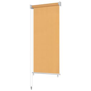 vidaXL Vonkaj&scaron;ia zatemňovacia roleta 65 (&Scaron;) x 140 (V) cm b&eacute;žov&aacute;