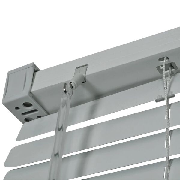 vidaXL Okenné žalúzie, hliníkové, 140x160 cm, strieborné