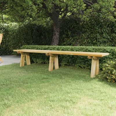 vidaXL Záhradná lavička 220 cm impregnované borovicové drevo