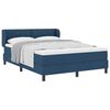 vidaXL Posteľ boxspring s matracom s matracmi Modr&aacute; 140 x 190 cm l&aacute;tka