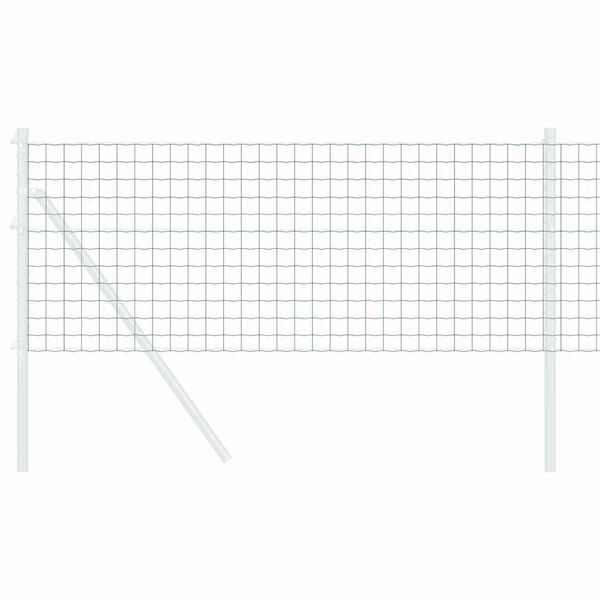 vidaXL Euro plot Zelená 0.4 x 25 m Železo potiahnuté PVC
