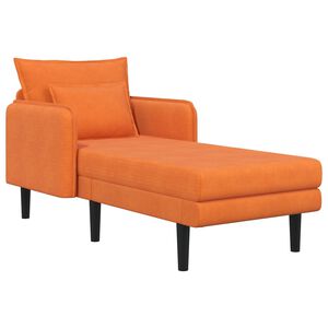 vidaXL Nadrozmern&aacute; leňo&scaron;ka Oranžov&aacute; Žak&aacute;rov&aacute; l&aacute;tka