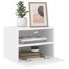 vidaXL TV n&aacute;stenn&aacute; skrinka biela 40x30x30 cm kompozitn&eacute; drevo
