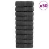 vidaXL Pr&eacute;miov&eacute; um&yacute;vacie utierky SOLUND 50 ks antracitov&eacute; 30x30 cm 600 g/m&sup2;