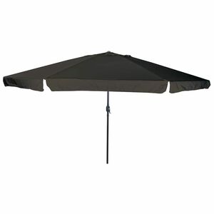 vidaXL Z&aacute;hradn&yacute; slnečn&iacute;k Čierna 394 x 394 x 248 cm Polyester a oceľ