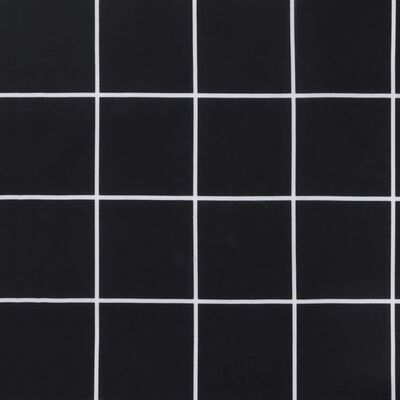 vidaXL Poduška na paletovú pohovku čierna kocková 50x50x12 cm látka
