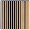 vidaXL N&aacute;stenn&eacute; panely 8 ks 60,5 x 60 cm Pr&iacute;rodn&aacute;